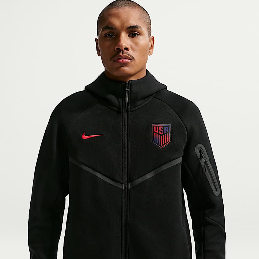 Chelsea FC Tech Windrunner Men's Nike Soccer Fleece Full-Zip
